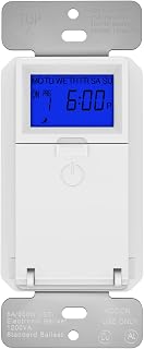 TOPGREENER Programmable Digital Astronomic Timer Switch, Neutral, UL Listed - Image 1