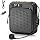 Bluetooth Voice Amplifier for Teachers, 10W Portable Voice Amplifier with Mic Wired, Personal Microphone Headset and Speaker for Classroom, Tour Guide, Elderly, Yoga (Black)