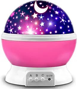 MOKOQI Star Projector Night Lights for Kids | Girls Night Light Projector