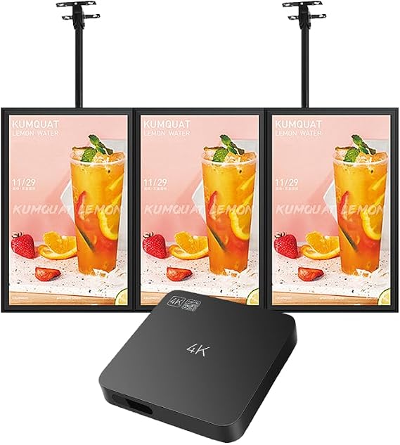 HDMI Advertising Media Player USB Video Player Non-Subscription CMS Digital menu Display 4K Multimedia Player Device
