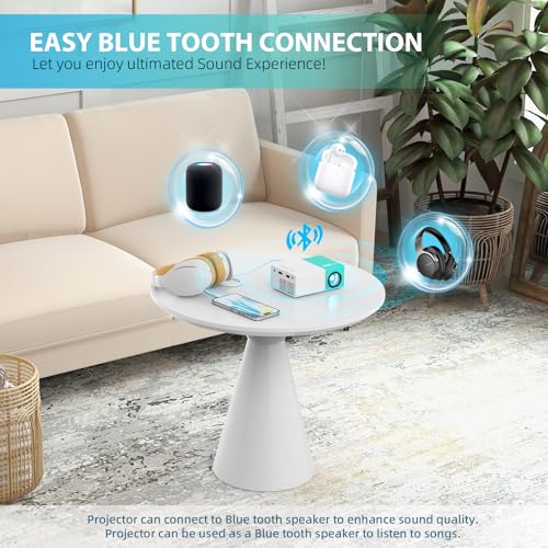 Mini Projector Portable for Gift, Led Outdoor Movie Projector