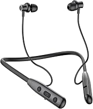 Neckband Bluetooth Earphone, 50 Hours Playback time (Black) - Image 1