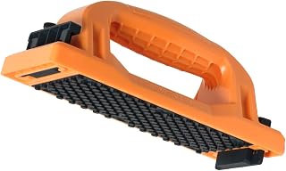 POWERTEC Grab Push Block with Retractable Holder, Anti-Slip Pad & Offset Handle for Improves Control. Ideal for Table Saws, Router Tables, Band Saws, Jointers & Fence Systems (71794) - Image 1
