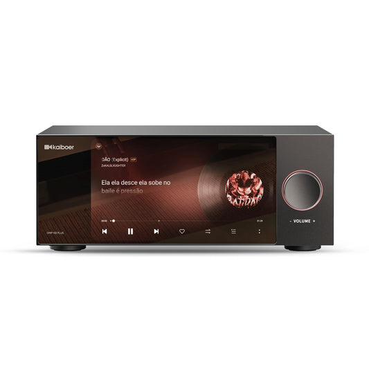 DMP-K8 Plus Audio Streamer,DAC,AMP,HiFi CD Player,AI Music Player,8GDDR4+64GeMMC,Supports Dual Solid-State Drives,4X ESS9039Q2M DAC,WIFI6,Airplay,DLNA,768kHz/32bit,DSD512,Parametric EQ,Spectrums