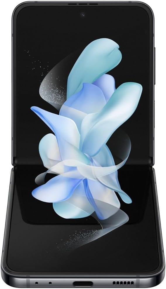Samsung Galaxy Z Flip 4 5G, US Version, 256GB, Graphite - Unlocked (Renewed)