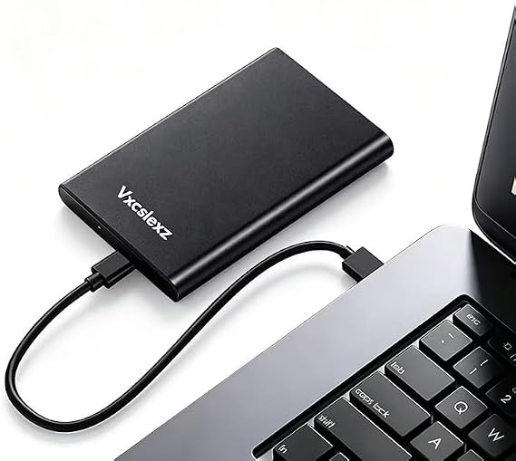 4TB Portable External HDD - USB 3.0/2.0 Compatible, Shock/Dust/Rain Resistant for Mac & PC