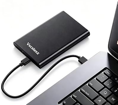 4TB Portable External HDD - USB 3.0/2.0 Compatible, Shock/Dust/Rain Resistant for Mac & PC