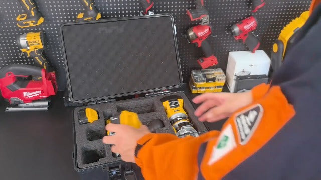 Hard Case for Dewalt Router - Tool Bag for Cordless Woodworking Router Tool