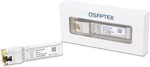 10GBASE-T SFP+ to RJ45, 10gagbit SFP Copper RJ45, Mini Gbic Network Transceiver Compatible with Cisco SFP-10G-T-S, Ubiquiti, and Other Open Switch