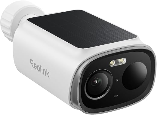 REOLINK 3K Security Cameras Wireless Outdoor Dual-Band WiFi 6, Argus Solar