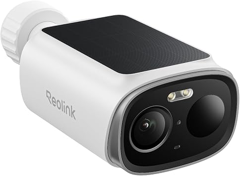REOLINK 3K Security Cameras Wireless Outdoor Dual-Band WiFi 6, Argus Solar