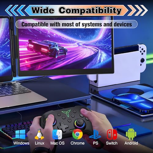 Laptop Screen Extender 14", Ultra Thin 0.27" FHD 1080P Portable Monitor for Laptop 13-17.3", Plug n Play Extra Monitor Extender, Eye Care Second Screen for MacBook/Windows/Android/Switch/PS5