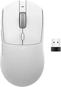 A.JAZZ AJ139PRO Dual-Mode 2.4G/Wired Gaming Mouse, 59g Lightweight Design, PAW3395 Sensor, 26K DPI, 300mAh Battery with 40-Hour Battery Life for Windows, Mac Gamer.