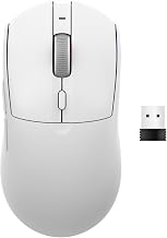 A.JAZZ AJ139PRO Dual-Mode 2.4G/Wired Gaming Mouse, 59g Lightweight Design, PAW3395 Sensor, 26K DPI, 300mAh Battery with 40-Hour Battery Life for Windows, Mac Gamer. - Image 1