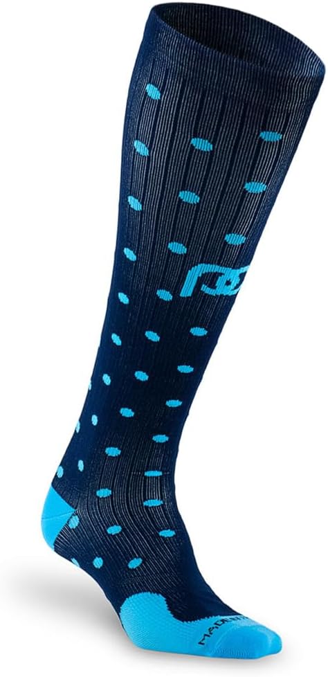 PRO Compression Running Marathon Socks - Calf-Length Travel and Sports Compression Socks for Foot and Ankle Support, Unisex