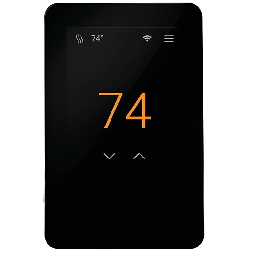 SunTouch SunStat CommandPlus Wi-Fi Thermostat for Floor Heating 4.3" Screen