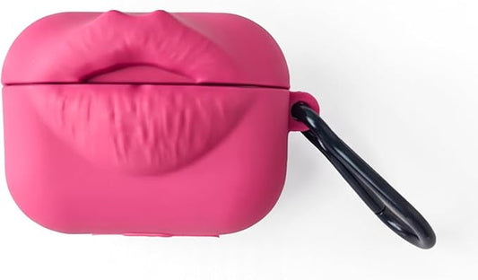 for Airpods Pro 3 Case 2025, Funny 3D Cartoon AirPods Pro 3rd Genaration Case,Sexy 3D Red Lips Lip Kiss for Air pod Pro 3 Cover with Keychain Shockproof Silicone Case for Women Girls