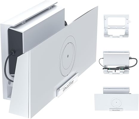 for Starlink Gen 3/4X Router Wall Mount,2 in 1 for Mesh Router&Power Supply