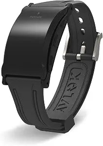 Pavlok 3 Sports (Black) – App-Controlled Silent Alarm & Habit Trainer Wearable – Chime/Vibration/Adjustable Zap – Includes Plus (Lifetime Access) – Steps & Sleep Tracking