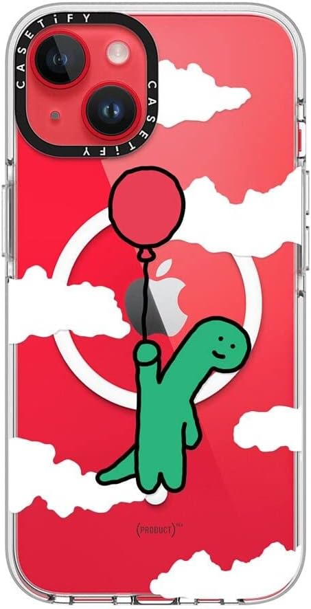 CASETiFY Clear iPhone 14 Case [Not Yellowing / 6.6 ft. 3X Military Grade Drop Protection/Magsafe] - I'm Leaving This Planet - Clear