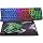 CHONCHOW Gaming Keyboard and Mouse Led Backlit USB Wired with Light Up 104Key 3600DPI 2 Side Button Mouse Keyboard Mechanical Feeling Compatible with PC Mac OS Xbox Ps4 Ps5 with Mousepad