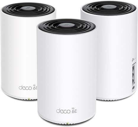 TP-Link Deco XE75 AXE5400 Tri-Band WiFi 6E System, 3-Pack