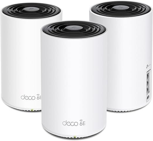 TP-Link Deco XE75 AXE5400 Tri-Band WiFi 6E System, 3-Pack