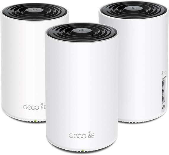 TP-Link Deco XE75 AXE5400 Tri-Band WiFi 6E System, 3-Pack