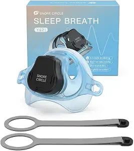 Sleep Breathing Monitor for Home Use – Airflow Tracking with AI Sleep Report, Respiratory Event Detection & App Data Analysis