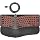 Arteck Split Ergonomic Keyboard with Palm Rest, USB Wired Backlit Keyboard