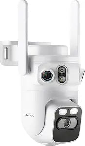 Kittyhok Home Security Camera System Wireless, 2K Triple Lens Cameras