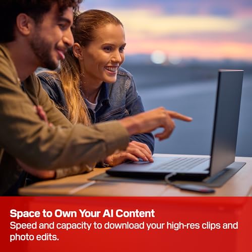 Sandisk 1TB Extreme Portable SSD, Up to 2000MB/s Transfer Speeds-New Model