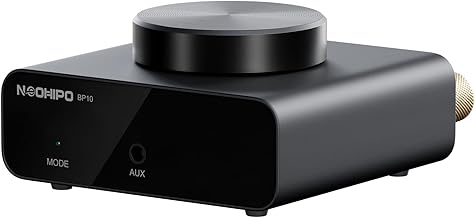 Mini Bluetooth Amplifier for Speakers, Stereo (50WX2)/Mono (100W)/Dual Mode (100WX2) Audio Amp, AUX and Bluetooth Inputs up to 20m, Bass Amplifiers for Passive Loudspeakers/Bass Shakers - Image 1