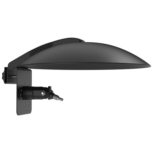 2 in 1 Security Camera Sun Rain Cover with Adjustable Mount, Compatible with Ring Spotlight Cam, Blink, Arlo, Wyze, Eufy, Google Nest, Black