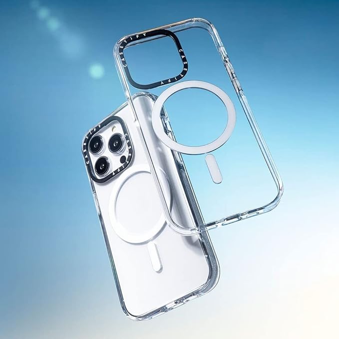 CASETiFY Clear iPhone 14 Case [Not Yellowing / 6.6 ft. 3X Military Grade Drop Protection/Magsafe] - Vivian Ho - Home Garden - Clear