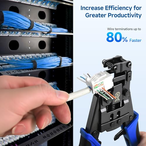 Cable Matters Rapid-Install Crimp Tool for Cat6 Keystone Jacks