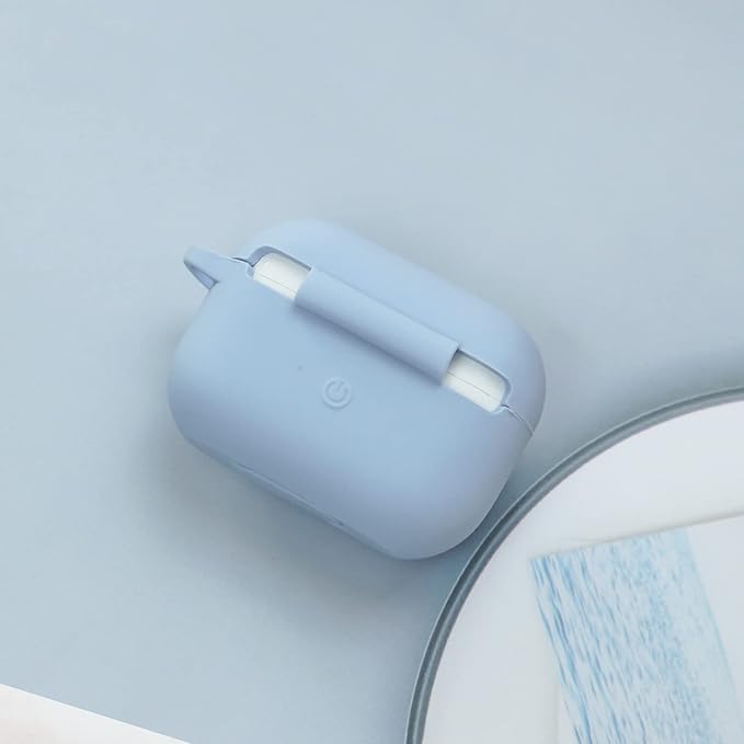Wonhibo for Airpod Pro Case, Cute Kawaii Cover for Airpod Pro 2019 with Keychain for Women (Elephant)