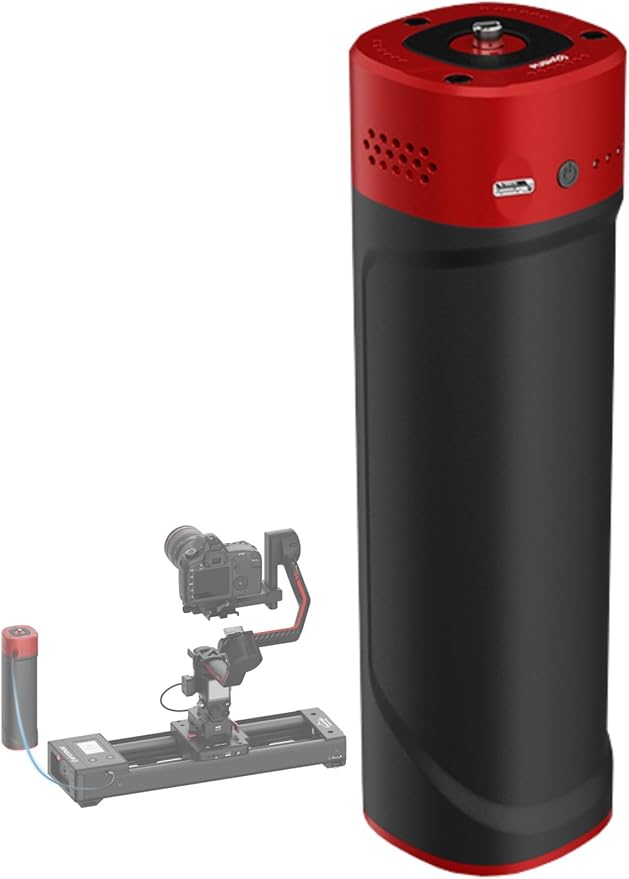 IFOOTAGE PD140H 140W Battery Grip – USB-C Portable Charger for Shark Nano Camera Slider,Cameras, Laptops,iPads,and Photography Gear