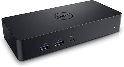 Dell Universal Dock - D6000S, Equipped with USB-C/USB-A PowerShare Options, Connect Upto Three 4K Displays, LED Indicator, Black - Image 1