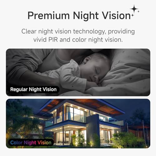 Noorio B211 Security Camera Indoor Outdoor Wireless 2K+ Camera for Home Security, Motion Activated Security Camera Spotlight Color Night Vision 16GB Local Storage Compatible with Alexa Magntic