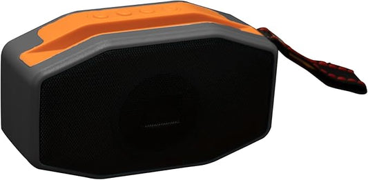Bluetooth Speaker, Compact & Portable Speaker for Hiking, Support TF Card/USB, TWS Connection, HD Stereo Sound, Camping, and Beach (Black)