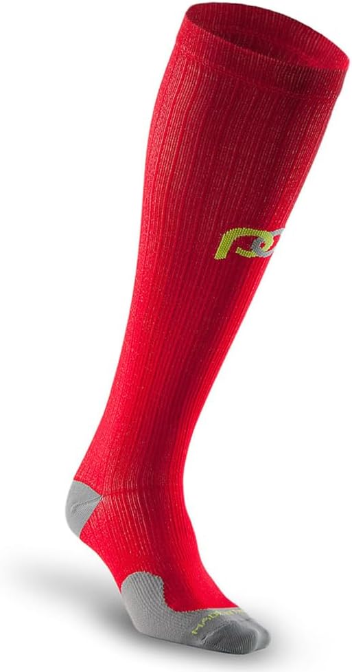 PRO Compression Running Marathon Socks - Calf-Length Travel and Sports Compression Socks for Foot and Ankle Support, Unisex