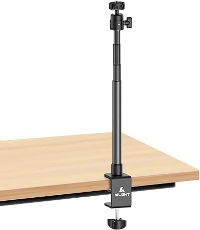 Ailight Adjustable Desk Camera Mount & Webcam Stand 10.8"-31.1" - Image 3