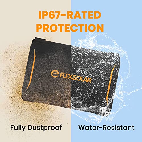 FlexSolar 30W Foldable Portable Solar Panel Charger QC3.0 USB-A USB-C - Image 4