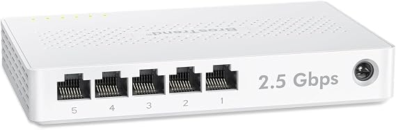 BrosTrend 5 Port 2.5Gb Switch Unmanaged for PC, Game Consoles, NAS, Server - Image 7