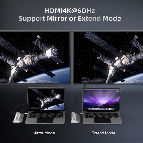 intpw 9-in-1 USB C Hub, P9 USB C to HDMI Adapter 4K@60Hz - Image 4