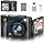 4K Digital Camera for Photography, 50MP Vlogging Camera for YouTube, Compact Cameras with 2.8" 180° Flip Screen, 16X Digital Zoom, Point and Shoot Camera with 32GB SD for Beginners, Travel, Family