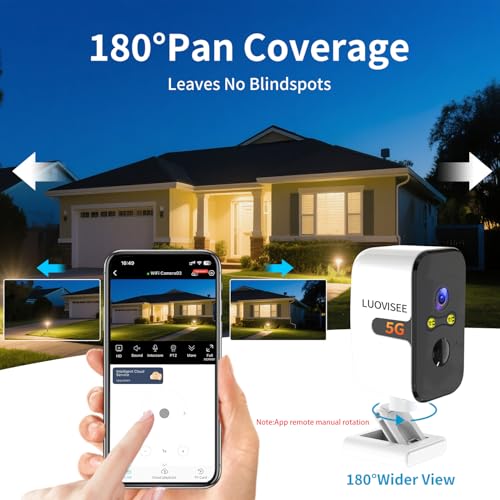 Security Cameras Wireless Outdoor, 2.4G/5G WIFI Magn | Home Security C - Image 4