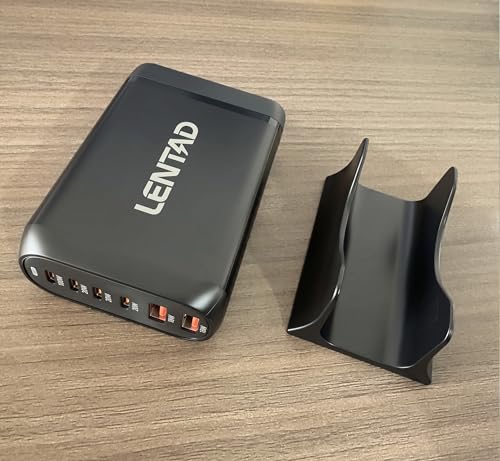 200W USB C Charger, 6 Ports GaN Fast Charging Station, Black - Image 5