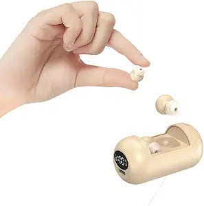 Xmenha Discreet Small Mini Earbuds Wireless Bluetooth for Small Ears